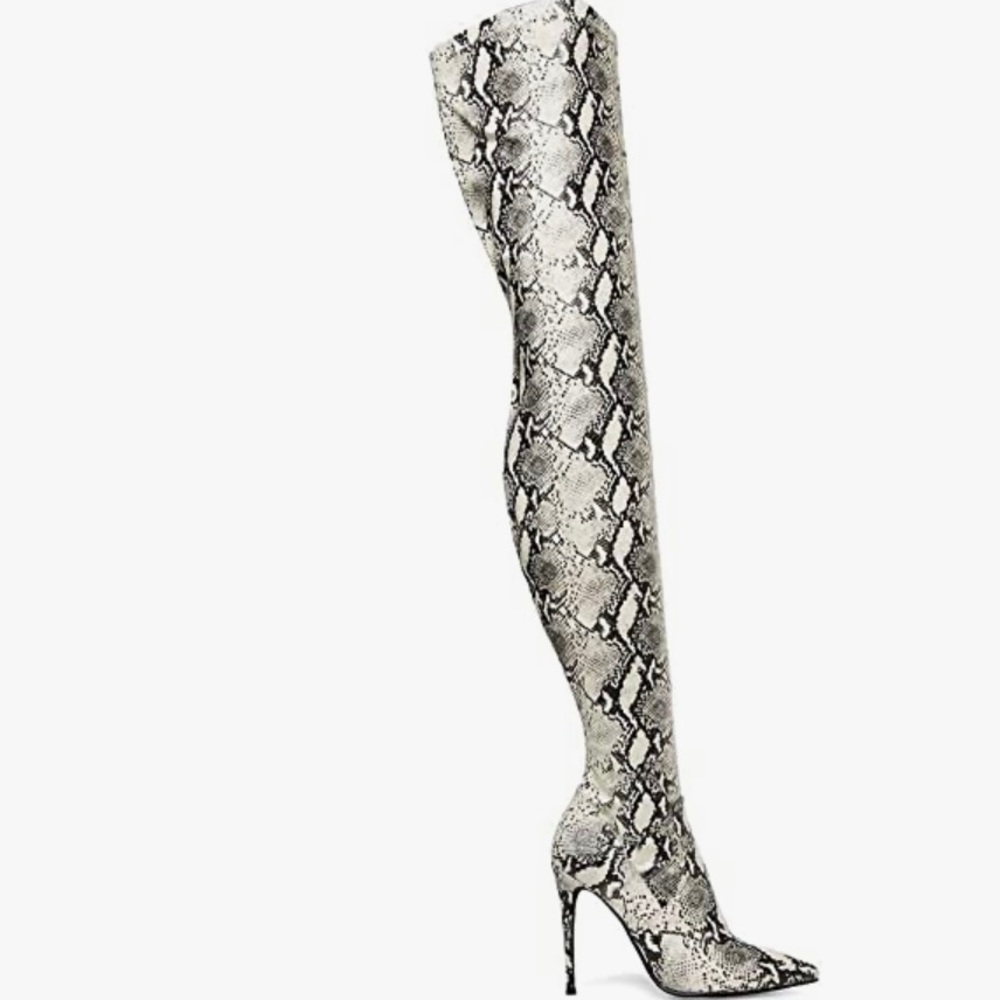 Snake Skin Boots